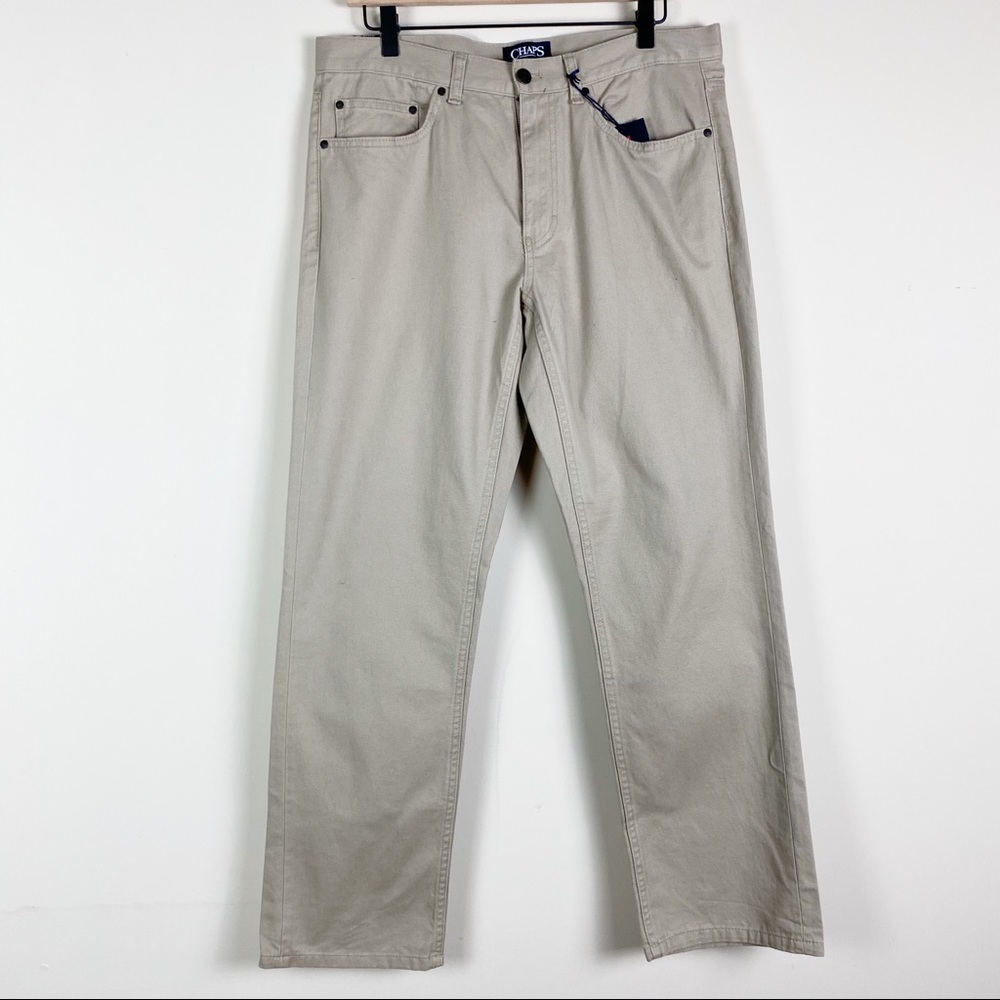 Chaps 5 Pocket Twill Pants 32/30 New